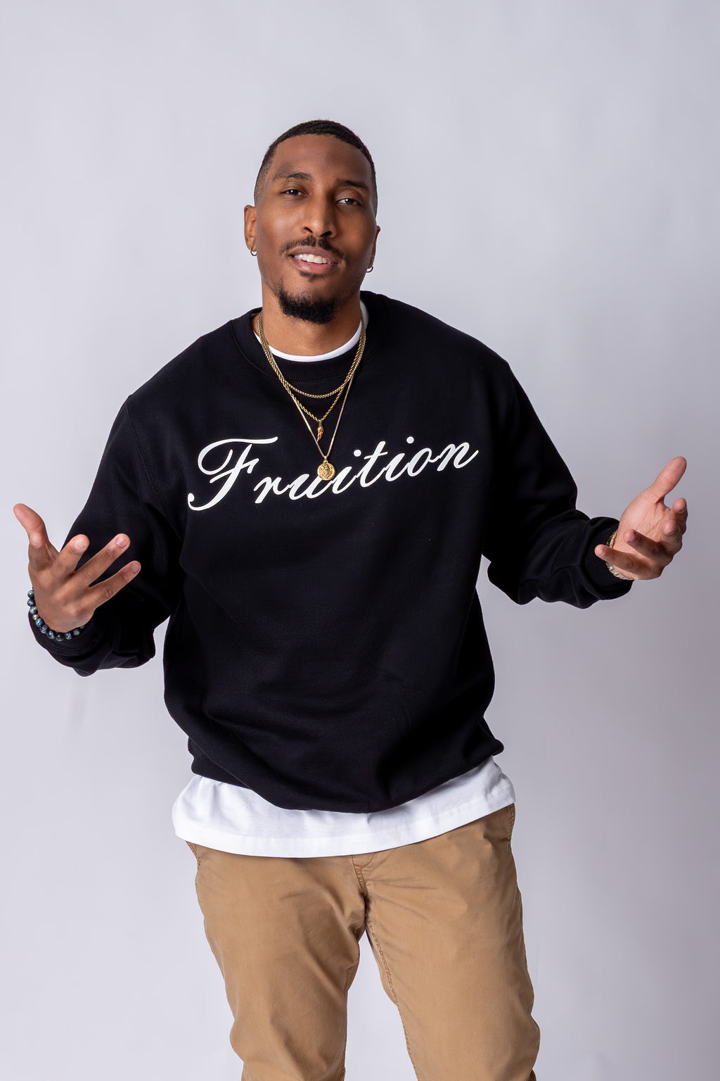 Fruition Crew Neck - Black
